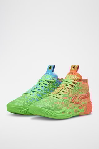 Chaussures de basketball MB.04 TMNT L&M - Vert et orange