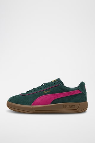 Baskets en nubuck Club Klassika SD - Vert foncé