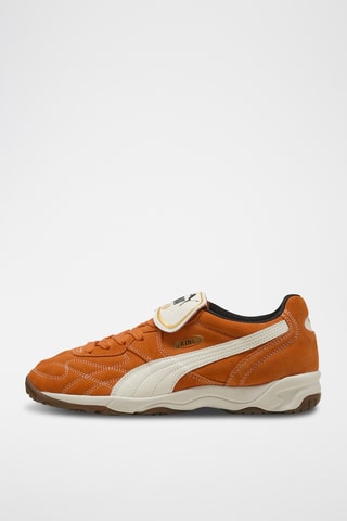 Baskets en nubuck King Indoor Royalty - Orange