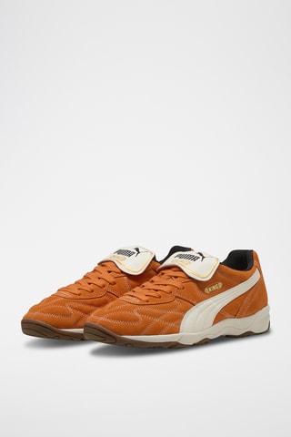 Baskets en nubuck King Indoor Royalty - Orange
