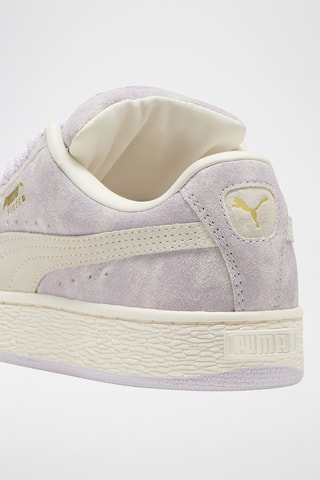 Baskets en nubuck Washed Out - Violet clair