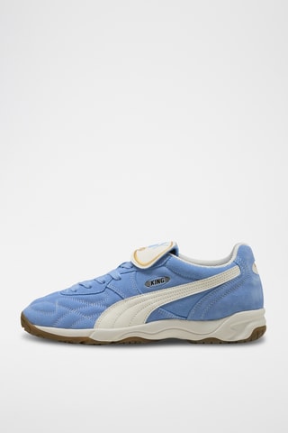 Baskets en nubuck King Indoor Royalty - Bleu cobalt