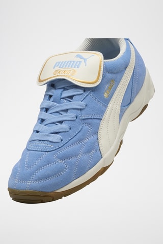 Baskets en nubuck King Indoor Royalty - Bleu cobalt