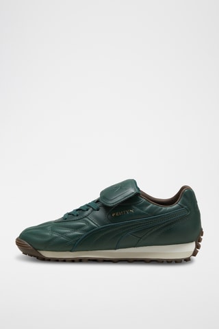 Baskets en cuir de veau Avanti L Fenty - Vert foncé