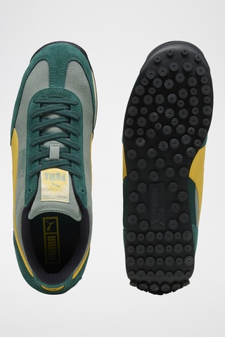 Baskets en nubuck Easy Rider Weathered - Vert