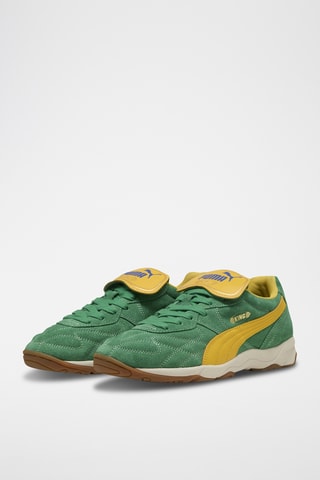 Baskets en nubuck King Indoor Royalty - Vert foncé