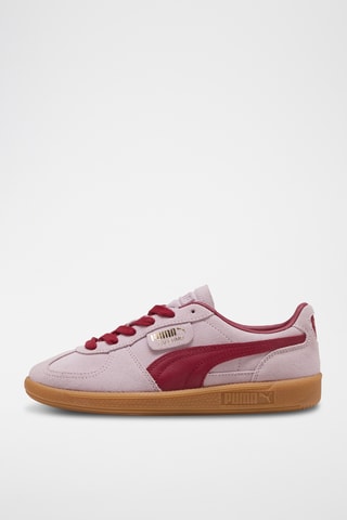 Baskets en nubuck Palermo - Mauve