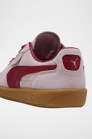 Baskets en nubuck Palermo - Mauve