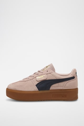 Baskets en nubuck Palermo - Rose