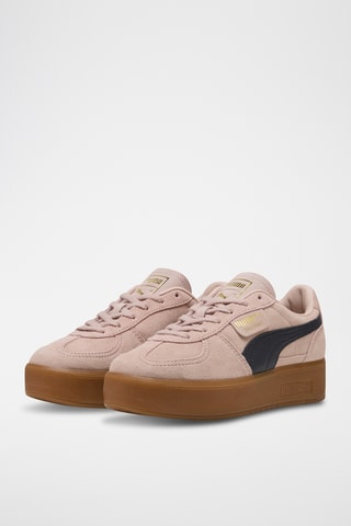 Baskets en nubuck Palermo - Rose