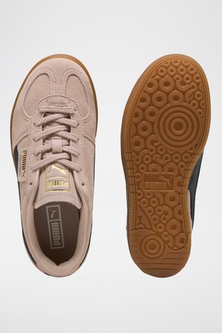 Baskets en nubuck Palermo - Rose