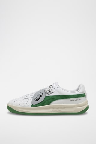 Baskets en cuir PL GV - Blanc