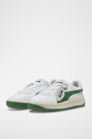 Baskets en cuir PL GV - Blanc
