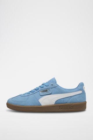 Baskets en nubuck Palermo - Bleu clair