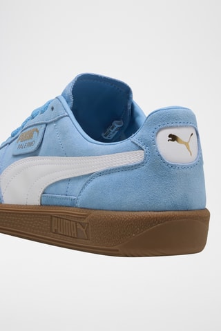 Baskets en nubuck Palermo - Bleu clair