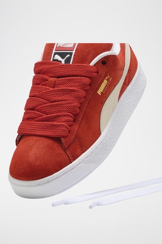 Baskets en nubuck Suede XL - Rouge
