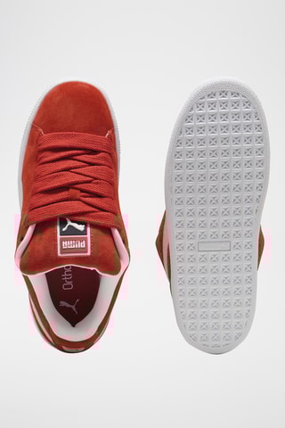 Baskets en nubuck Suede XL - Rouge