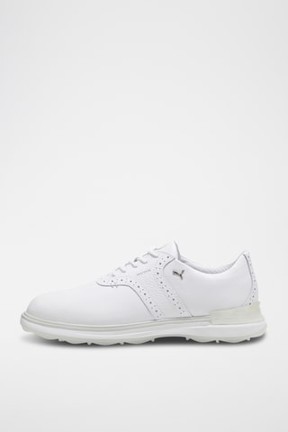 Chaussures de golf en cuir Puma Avant - Blanc