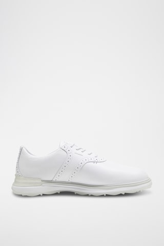 Chaussures de golf en cuir Puma Avant - Blanc