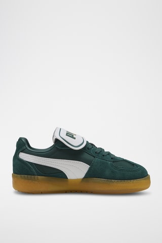 Baskets en cuir et nubuck Palermo Palermo Moda Tongue - Noir