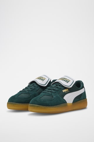 Baskets en cuir et nubuck Palermo Palermo Moda Tongue - Noir