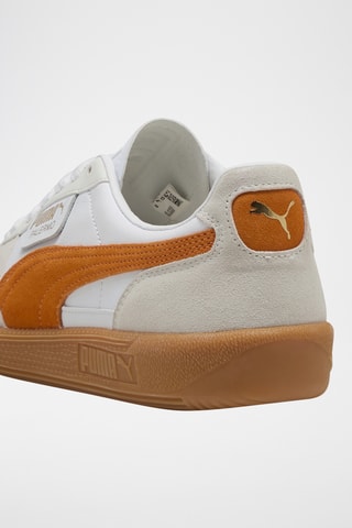 Baskets en nubuck Palermo Lth– Blanc