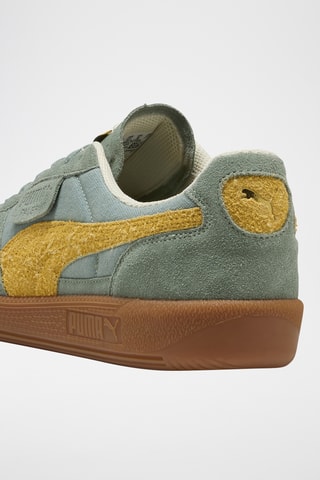 Baskets en nubuck Palermo - Vert d’eau