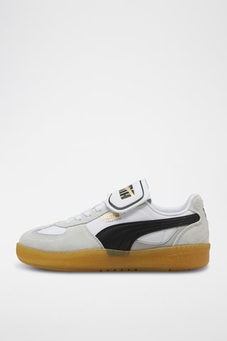 Baskets en cuir Palermo Moda Tongue Wns - Gris clair