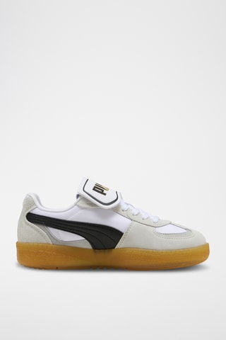 Baskets en cuir Palermo Moda Tongue Wns - Gris clair