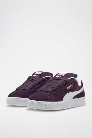 Baskets en nubuck XL - Marron foncé