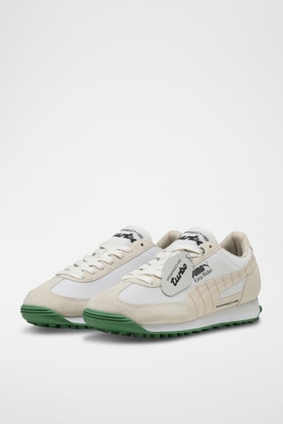 Baskets en nubuck Porsche - Blanc