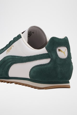 Baskets en cuir Arizona Retro - Blanc et vert