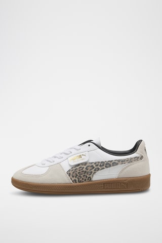Baskets en cuir Palermo Leo - Blanc