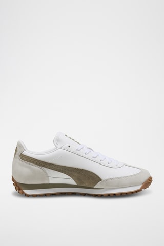 Baskets en cuir Easy Rider Mix - Blanc