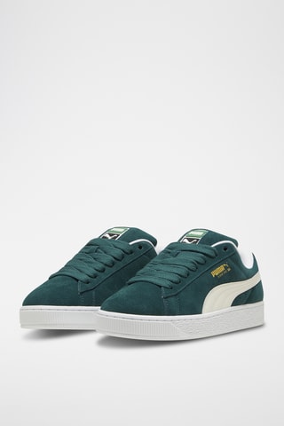 Baskets en nubuck XL - Vert