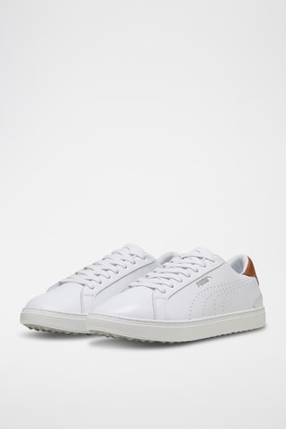 Chaussures de golf en cuir Classic G - Blanc