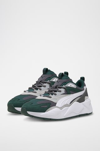 Baskets RS-X Efekt - Gris et vert foncé