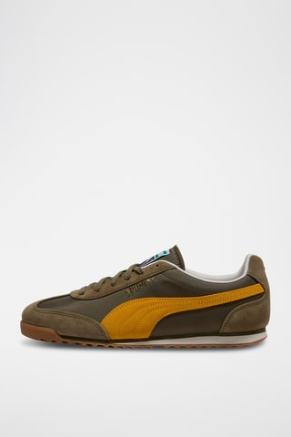 Baskets en nubuck Arizona Nylon - Marron