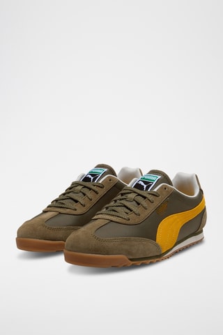 Baskets en nubuck Arizona Nylon - Marron