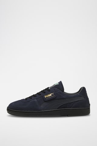 Baskets en cuir Super Team SD - Bleu marine