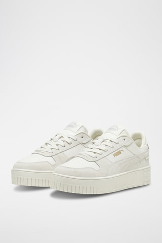Baskets en cuir Carina Street SD - Blanc