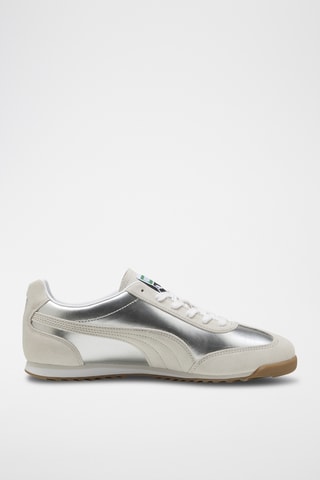 Baskets en nubuck Arizona Astro Escape - Argenté et blanc