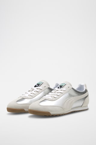 Baskets en nubuck Arizona Astro Escape - Argenté et blanc
