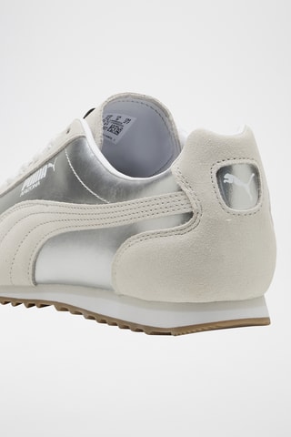 Baskets en nubuck Arizona Astro Escape - Argenté et blanc
