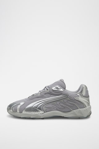 Baskets Inhale Metallic - Gris clair