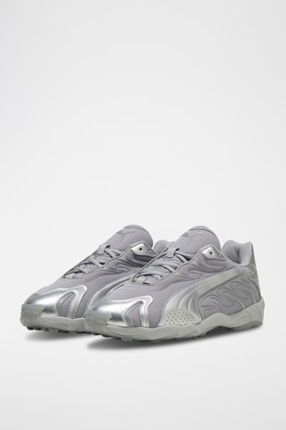 Baskets Inhale Metallic - Gris clair