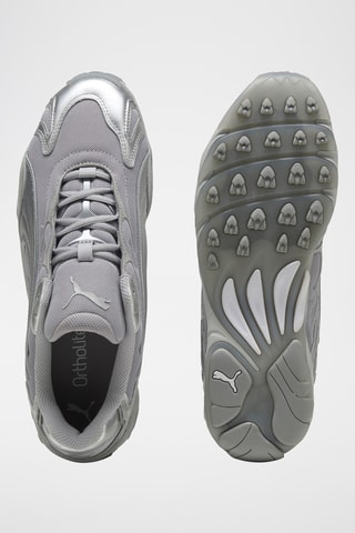 Baskets Inhale Metallic - Gris clair