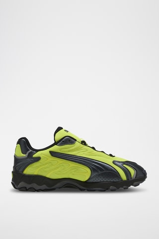 Baskets Inhale Metallic - Jaune