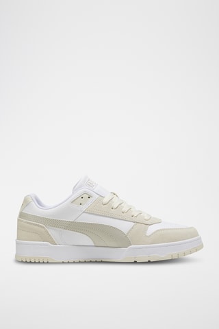 Baskets en cuir RBD Game Low SD - Blanc