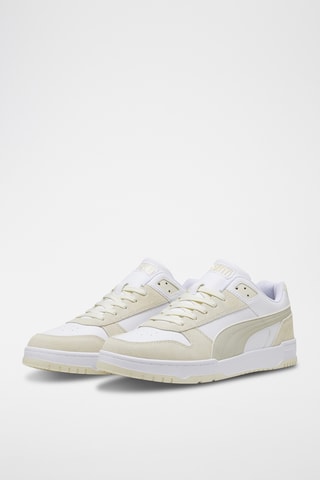 Baskets en cuir RBD Game Low SD - Blanc